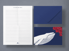 편지지, 편지봉투 디자인