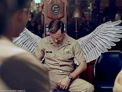 [행맨/밥] 등에 날개를 붙이고 탑건에 온 밥 -1-