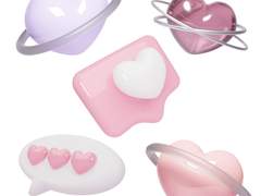 3D 하트 굿노트 스티커