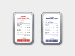 북산 영수증 틴케이스 도안