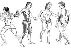 2023년 4월 14일 (금) <그룹크로키>