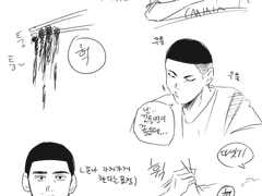 가지가지한다는표정을짓는이명헌