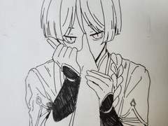 원신 손 키스하는 남캐