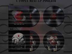 UTOPIA mini LP Postcard