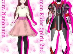 나노하나 사쿠라(스피릿 2nd) 팬 그림