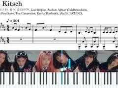아이브 키치 피아노 악보 (IVE - kitsch)