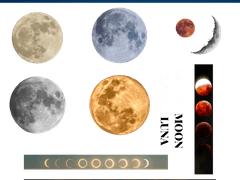 [굿노트 스티커] 달, 달들