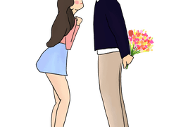 하루종일 웃기만 하네