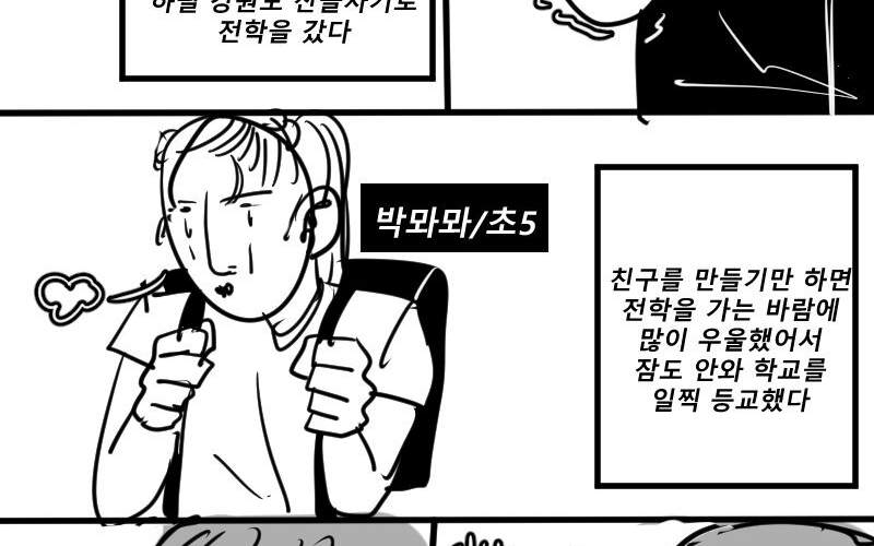 일상만화 모음- 스포츠 편: 구름의 일상