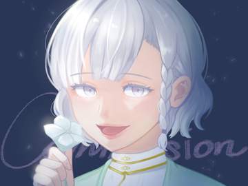 커미션 두상 샘플