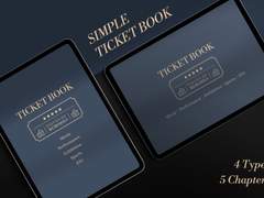 심플 티켓북(Twilight ver.)