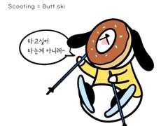 똥꼬스키 타는 이유