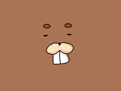 비버삼식 배경화면 공유