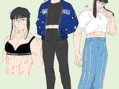 최애/차애한테 내 옷 입히기