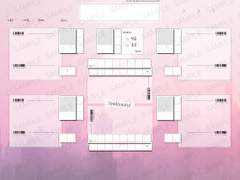 [마기카로기아] 마기로기 스티커 컨셉 맵시트 세트