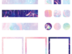 홀로그램 스티커 (2)