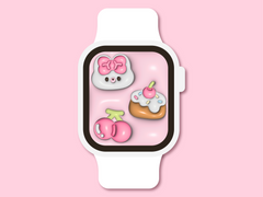 [애플워치 배경화면] 베빗 3D 워치페이스 무료공유