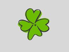 네잎클로버 도안