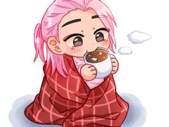 22. 11. 08 핫초코 먹는 윤기☕🍫