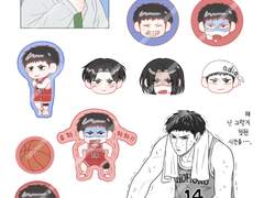 정대만 스티커 도안
