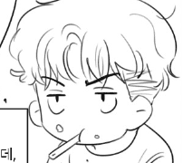 송태섭이 정대만 짝사랑 시작하는 만화