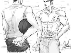 [태웅백호/루하나] 스트릿 농구하는 미국 태백이들