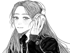 무채색이던 그의 삶에 유일한 색채.