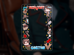 고지터 투명 포토카드(폴꾸포카) 도안 배포