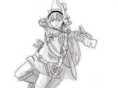 활 쏘는 슬레타