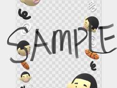 뿅허니 투명포카 프레임