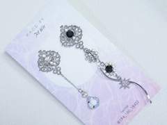 자캐커플(자컾)테마 귀걸이