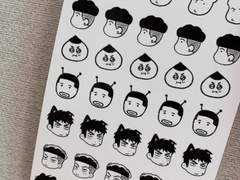 슬램덩크 뽀작 스티커 도안 유료배포