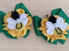 꿀벌 모양 리본