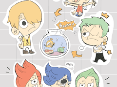 2023 원피스 그림 백업(2月~8月)