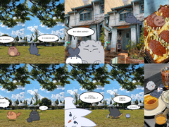 동구라미 투명 포카 도안