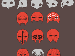 Ascian Mask PSD, CLIP (Adobe Photoshop, Clip Studio)