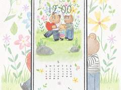 [grimsu.b wallpaper] 5월 달력