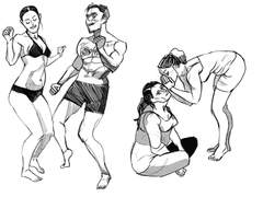 2023년 4월 29일 (금) <그룹크로키>