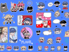 플레이브 스티커 배포