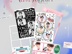 백현이 생일 인생네컷 프레임 공유