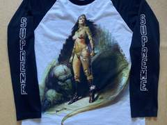 Supreme boris vallejo raglan TEE