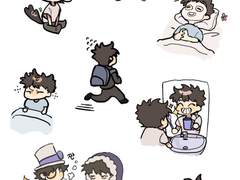 괴도키드 스티커 도안