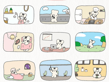 [굿노트] 일상 속 모습들