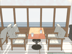 돈드로우 커피매장 3D 모델 리뷰