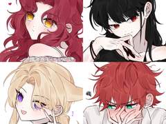 [판다 커미션] 간단 몽글 두상 커미션