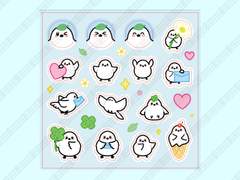 🪼 Animal chibi sticker design commission 🪼