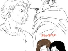 태섭한나_장발태섭단발한나