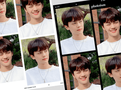 김규빈 포토이즘 도안