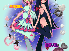 😇천사와 악마 고정틀 커미션😈