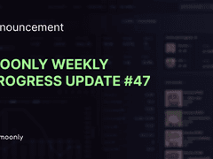 Moonly weekly progress update #47 - Testing Raffle Feature